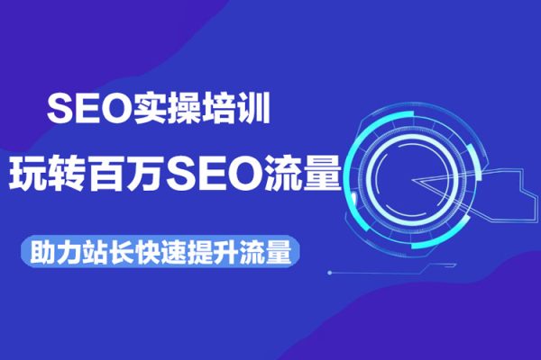 SEO实操培训：玩转百万SEO流量，助力站长快速提升流量