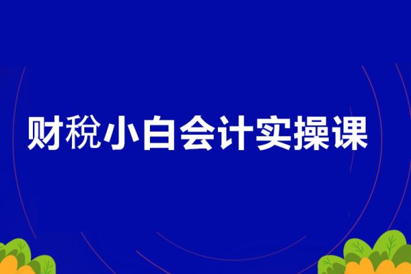 石彦文-财稅小白会计实操课