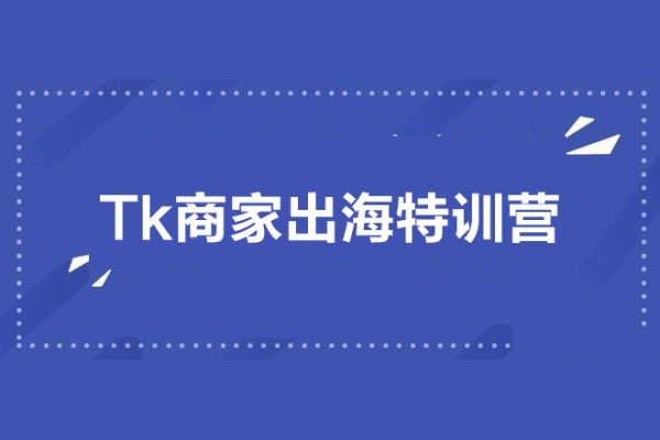 Tk商家出海·特训营：ID注册/功能介绍/定位账号/爆款视频/直播间搭建/带货