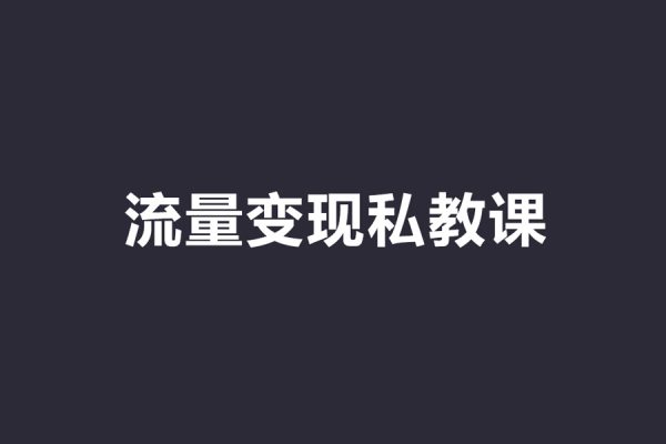 派妈流量变现私教课，小红书赛道IP  商业  店铺