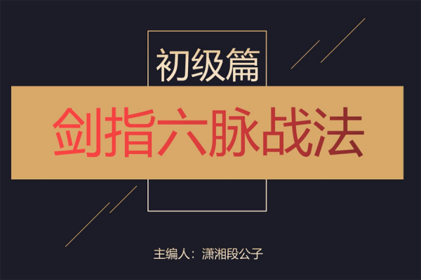 「潇湘段公子」2023年崔一帆 潇湘段公子系统课视频+剑指六脉战法资料 34个视频