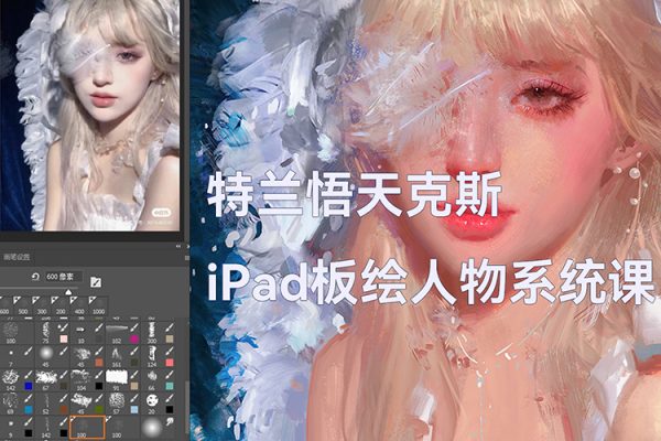 特兰悟天克斯iPad板绘人物系统课2023年