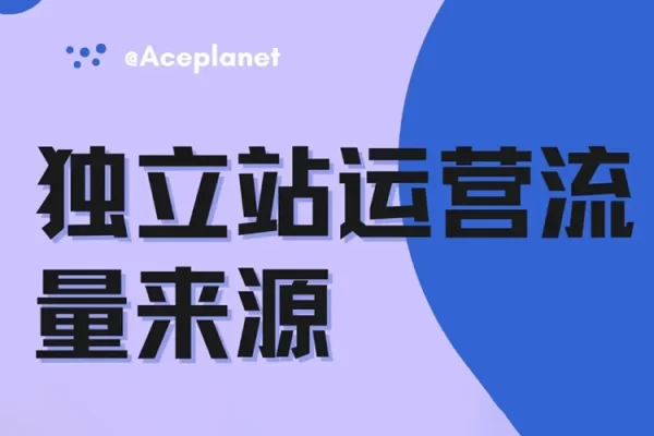 独立站搭建和流量优化，三合一课程解决独立站运营问题