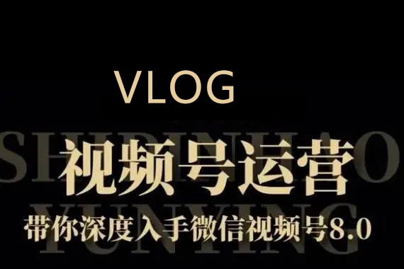 Vlog视频号IP变现训练营，手把手带你玩转视频号