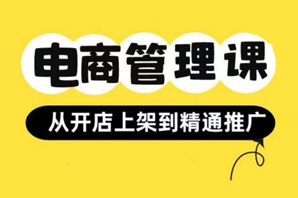 小红书&闲鱼开店从开店上架到精通推广，电商管理课